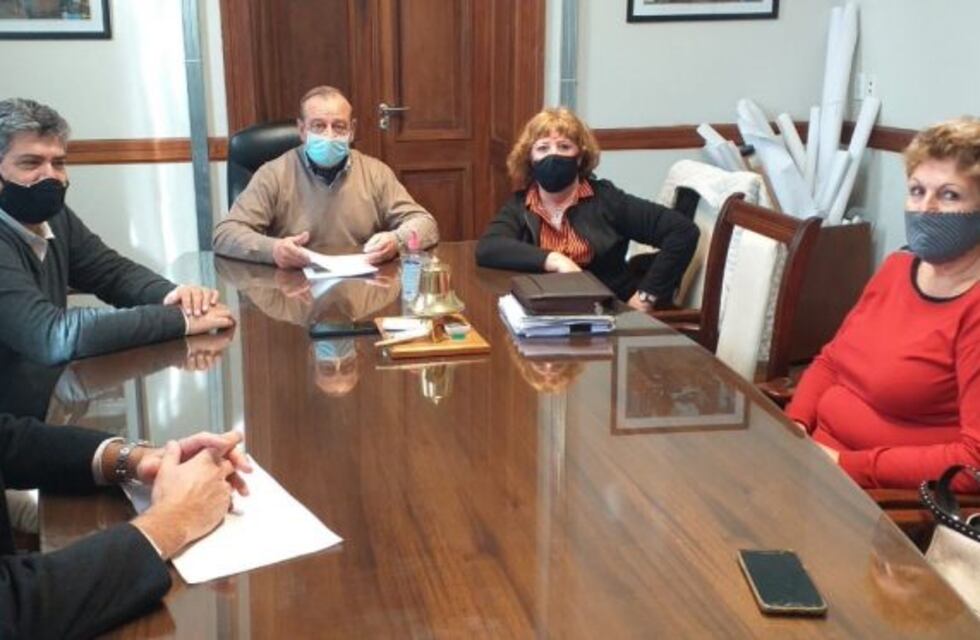 El intendente Sánchez se reunió con integrantes de la Celta