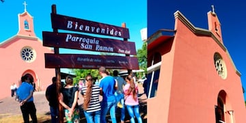 Pozo Azul: inauguraron la parroquia San Ramón Nonato