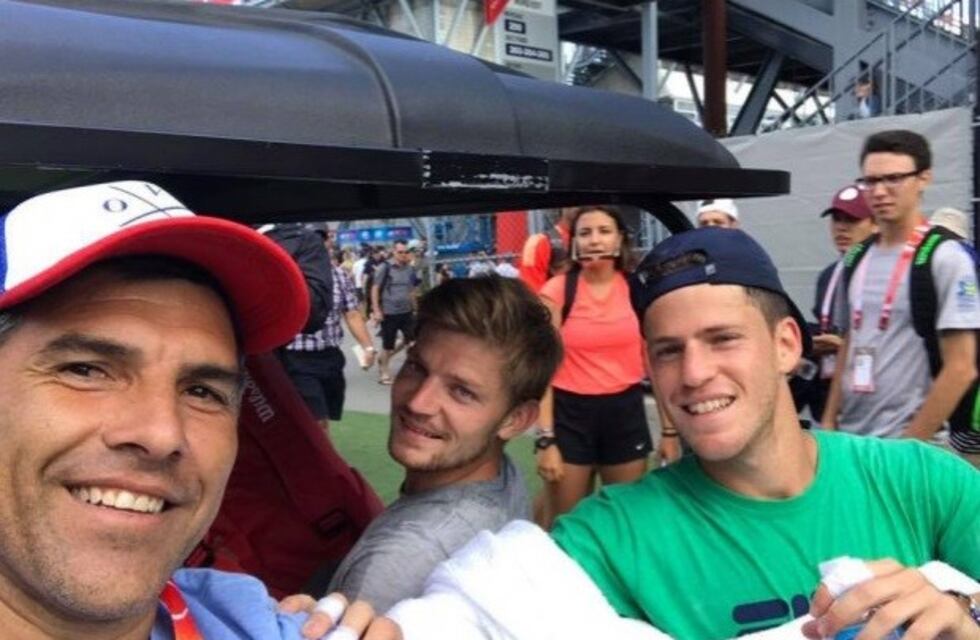 Leonardo Olguín, el mendocino que guía al tenista Schwartzman