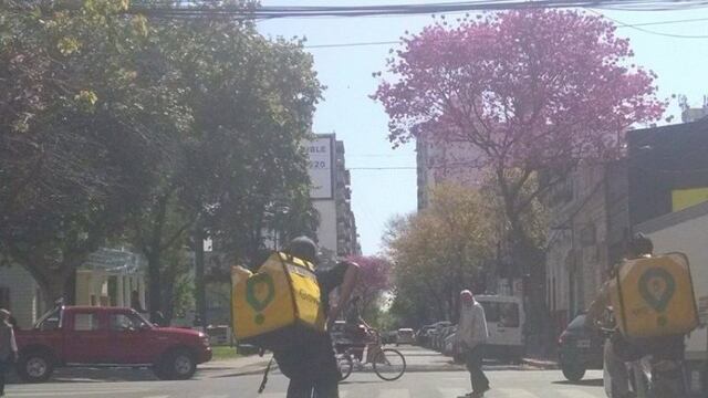 Los trabajadores vinculados a las plataformas en la ciudad ya fueron objeto de conflictos laborales\u002E (@walterkempes)