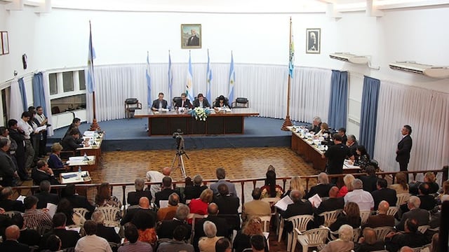 Concejo Deliberante en San Rafael. Imagen de archivo.