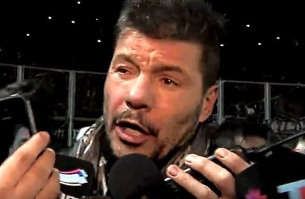 Marcelo Tinelli, quebrado tras el histórico título del básquet de San Lorenzo