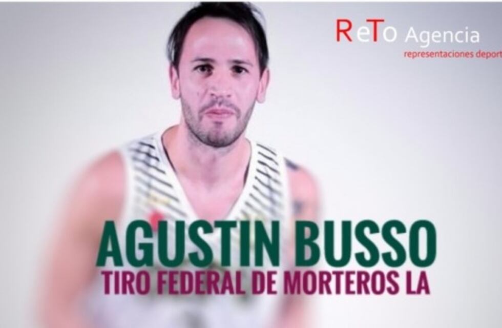 Agustín Busso es el primer refuerzo de Tiro Federal y Gustavo Lucato sigue como entrenador
