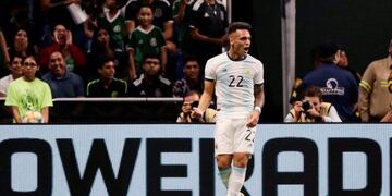 Lautaro Martínez y un comienzo con más goles que Maradona, Messi y Crespo\u002E (AP)