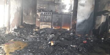 Incendio en Bahía Blanca