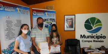 Desarrollo Estratégico Integral de Municipios premió con el tercer puesto a un estudiante de Campo Ramón