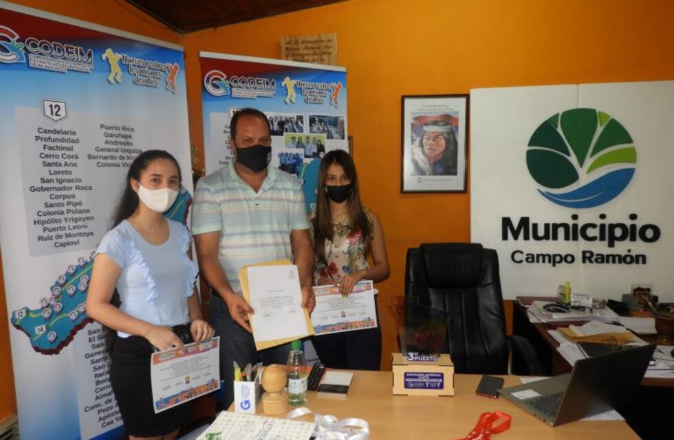 Desarrollo Estratégico Integral de Municipios premió con el tercer puesto a un estudiante de Campo Ramón