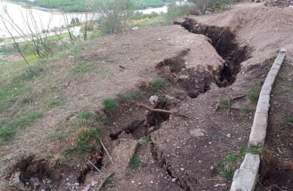 Preocupación por posible derrumbe en Diamante