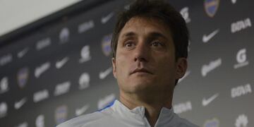 Boca: Barros Schelotto ensayó con cinco cambios de cara al partido con Newell's\u002E Foto: DYN\u002E