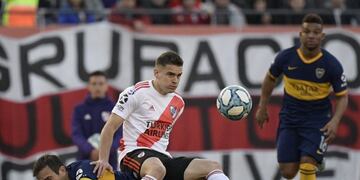 La Conmebol realizó controles antidoping sorpresa en River y Boca\u002E (AFP)