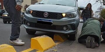 Accidentes en las nuevas bicisendas de Salta\u002E (Twitter)