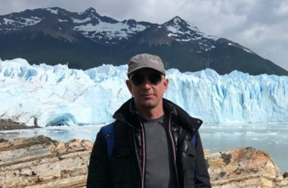 El director de Amazon, enamorado del glaciar Perito Moreno