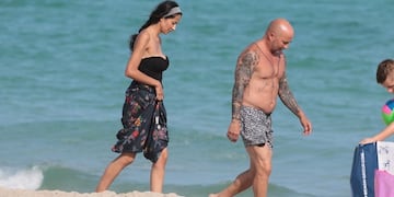 Sampaoli y su novia\u002E