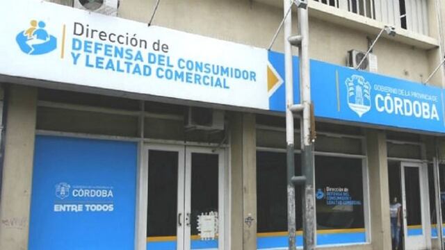 Defensa al Consumidor, Córdoba\u002E