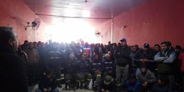 El Sindicato decidió seguir adelante con su medida de fuerza y decretar el paro por tiempo indeterminado\u002E