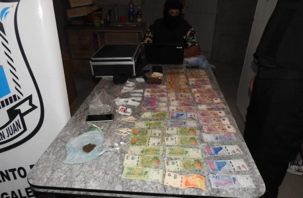 Desbarataron un kiosco de venta de droga en Pocito