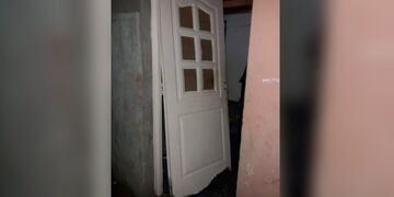 Quiso entrar a las patadas a golpear a su ex