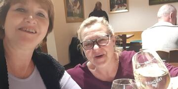 Carola y Annette se conocieron personalmente este año en Alemania\u002E