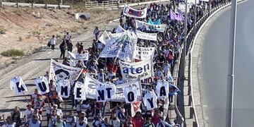 Cientos de docentes neuquinos participaron de la \
