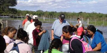 El Ministro de Desarrollo Social visitó San Isidro y brindó asistencia