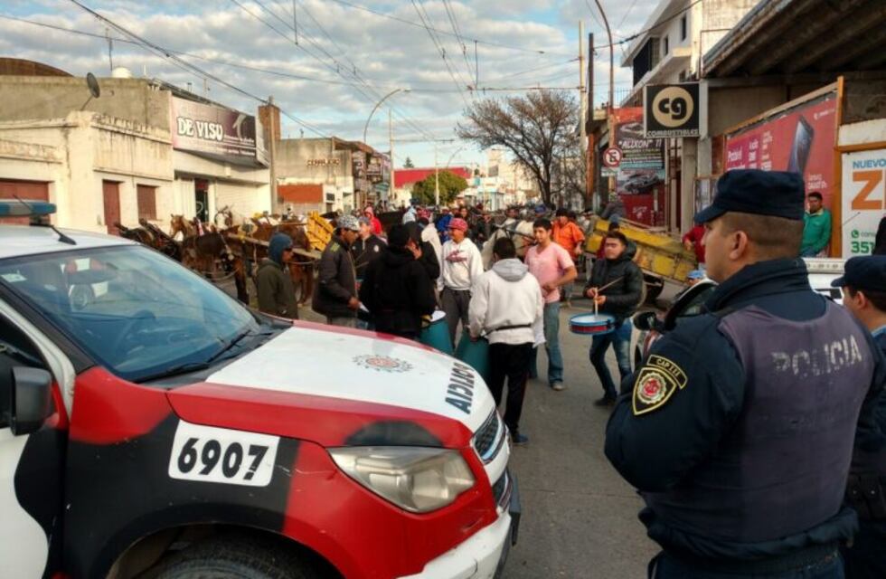 Los carreros acamparán el martes frente a la Muni