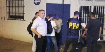 El anciano fue detenido por uniformados de la Policía Federal en la esquina de Francia y Mendoza\u002E (Rosario3)