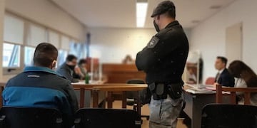 Pablo Yáñez durante el juicio en su contra