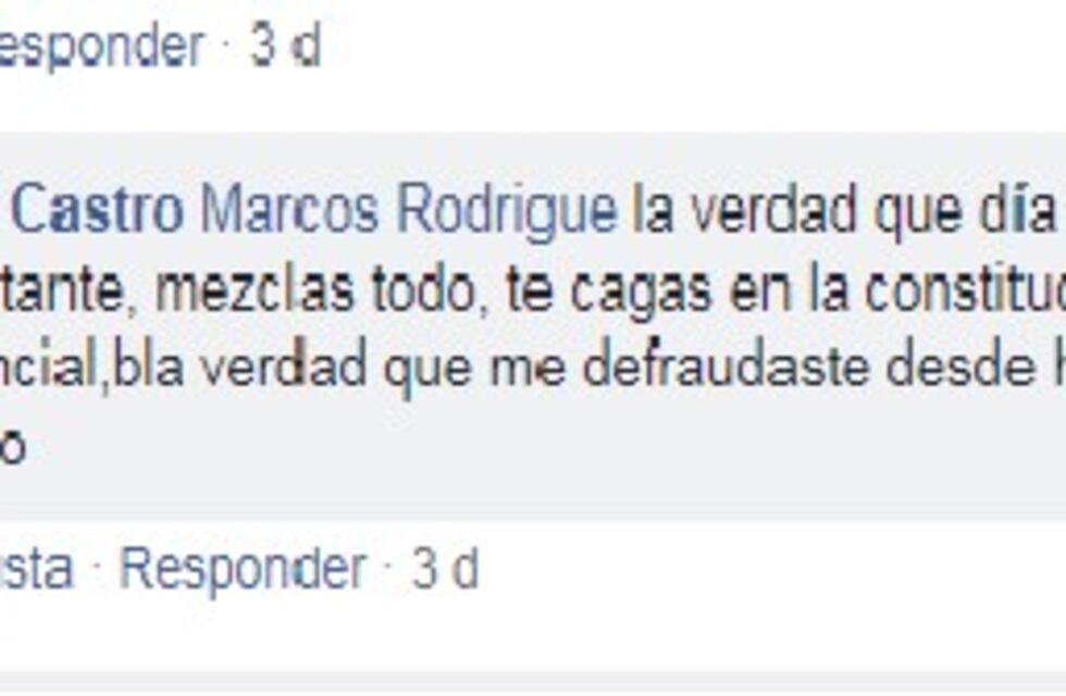 Polémico ida y vuelta en redes entre la concejal Kelly Castro y el intendente de Inriville