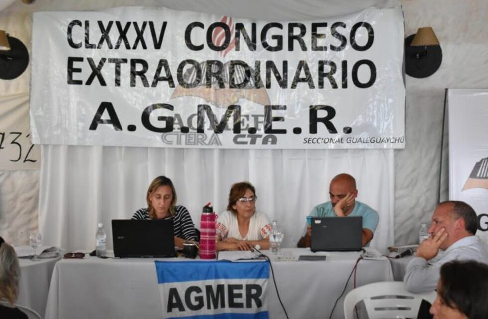 AGMER definió en Gualeguaychú un nuevo paro de 48 horas