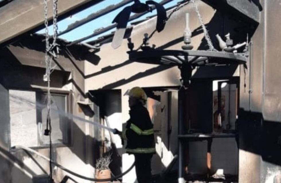 Un incendio arrasó con el comedor de un complejo astronómico sanjuanino