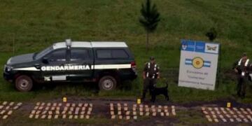 Imagen archivo\u002E Gendarmería había secuestrado 1000 kilos de marihuana en 2014\u002E