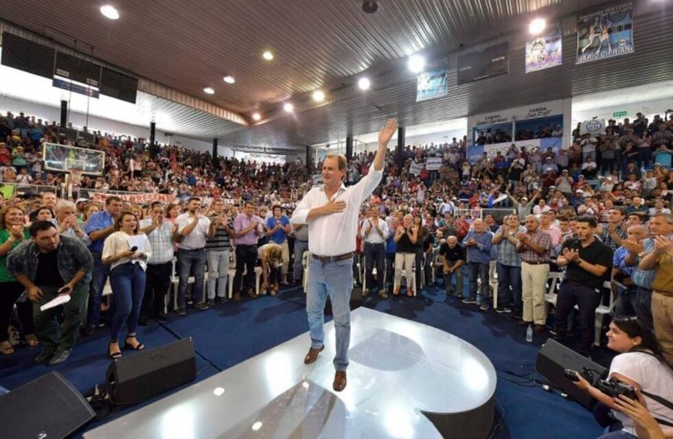 Bordet anunció su candidatura a la reelección y Piaggio dió el presente