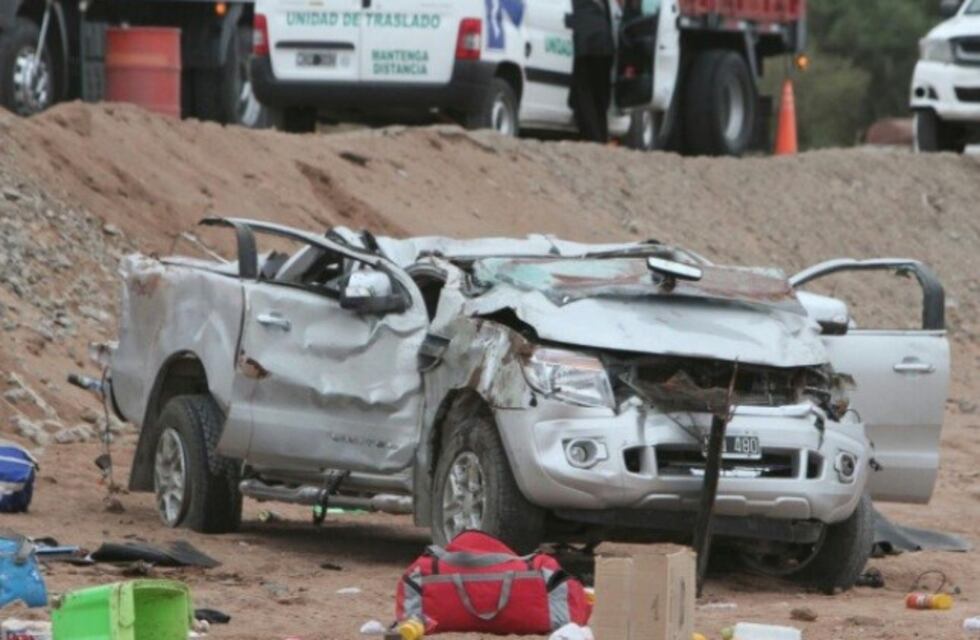 Un muerto y cuatro heridos en un vuelco fatal producido en Luján