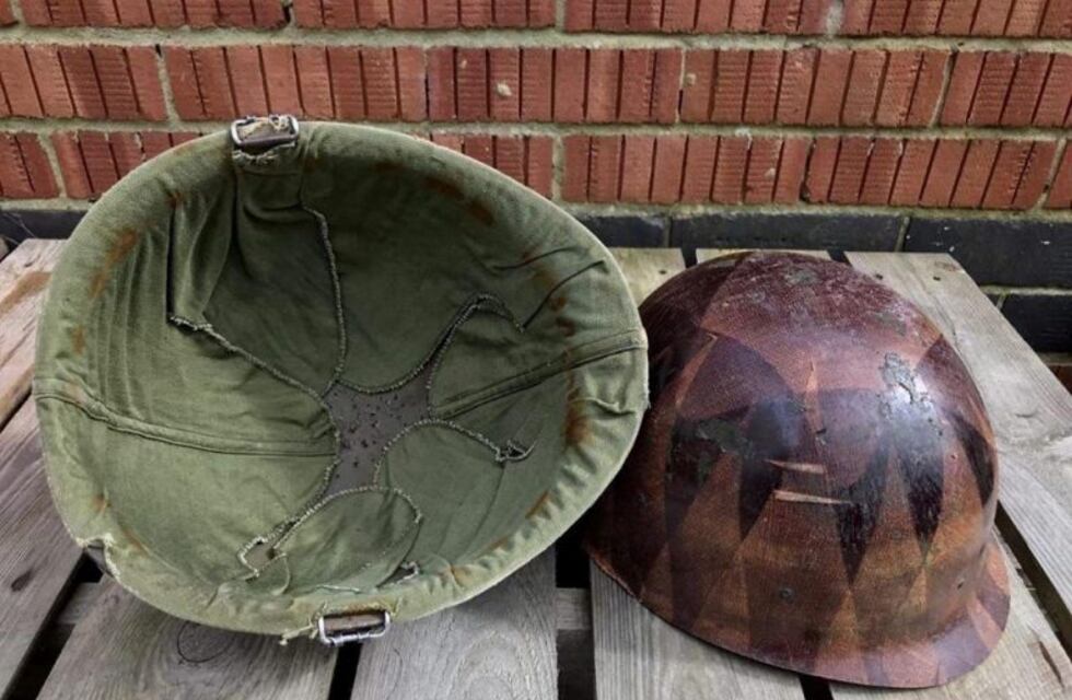 El casco de un soldado caído en Malvinas será entregado a su familia
