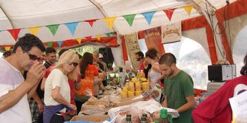 Hasta el domingo estará instalado el BioMercado en el Parque de las Colectividades