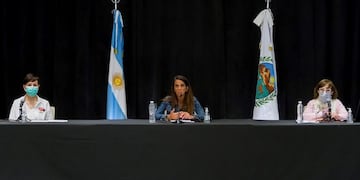 Comité de Crisis San Luis informando situación pandemia