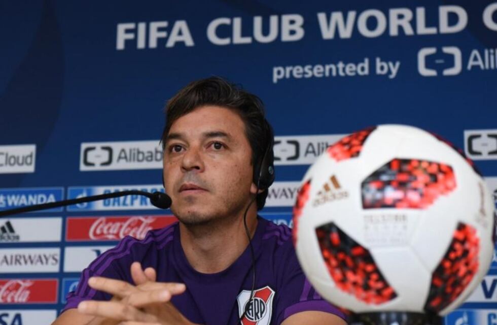 Gallardo no confirmó el equipo y palpitó el debut de River en el Mundial: "Estamos ilusionados"