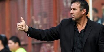 Diego Dabove, técnico de Godoy Cruz\u002E