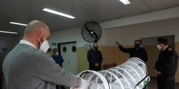 Donación de cápsulas para pacientes con COVID-19