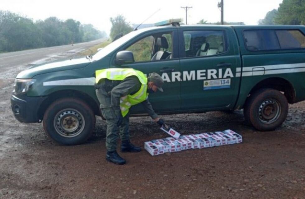 Secuestraron 1500 paquetes de cigarrillos en Eldorado