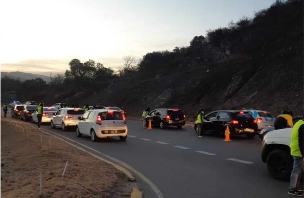 Controles estrictos en las entradas de La Calera