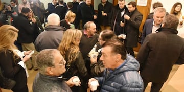 Agasajo a periodistas en la municipalidad