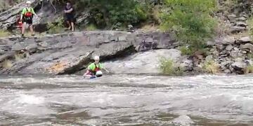 Rescate en Cosquín