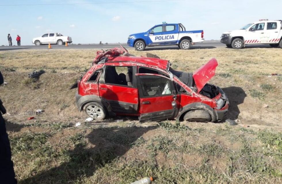 Despeñaderos: grave accidente vial en Ruta N° 36