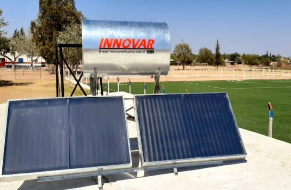 Energías Renovables: tres clubes instalan calefones solares