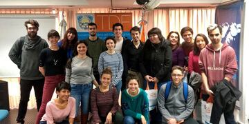 Jóvenes fueguinos en encuentro de embajadores