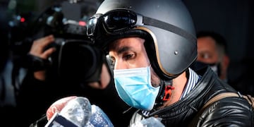 Leopoldo Luque, médico personal de Diego Maradona (Javier Gonzalez TOLEDO / AFP)