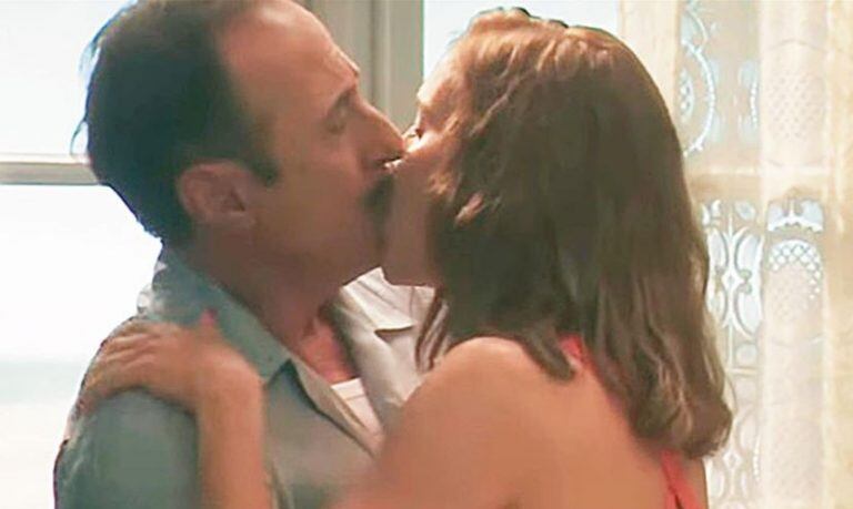 Beso luisana y guillermo