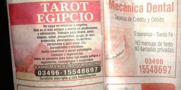 Artículos secuestrados en el domicilio de la tarotista\u002E