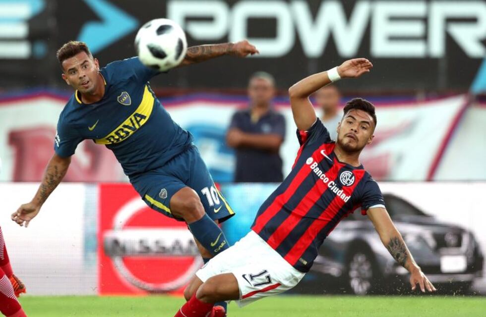 Con dos jugadores más, Boca empató 1-1 con San Lorenzo